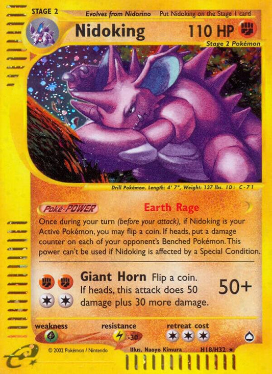 Nidoking (H18) [Aquapolis] H18/H32