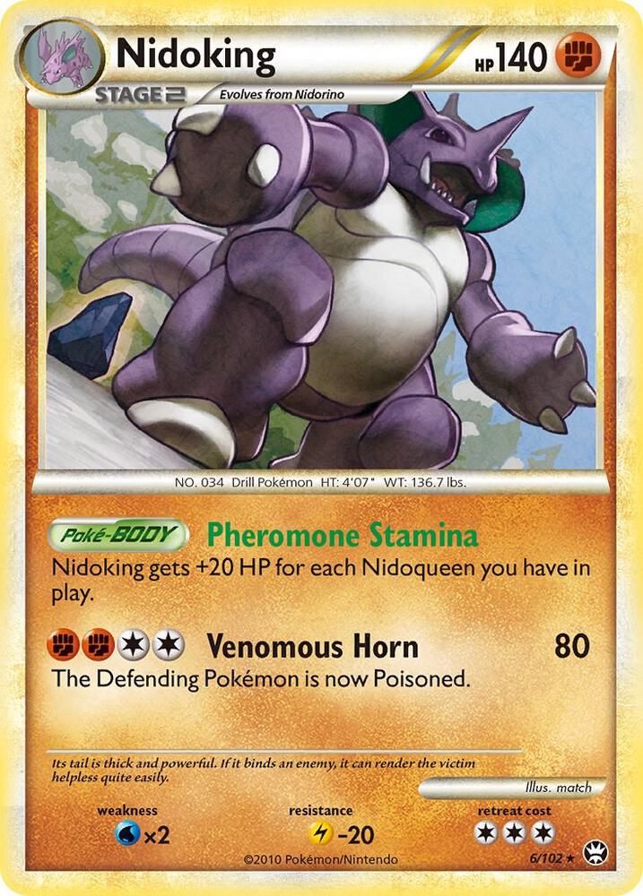 Nidoking [Triumphant] 6/102