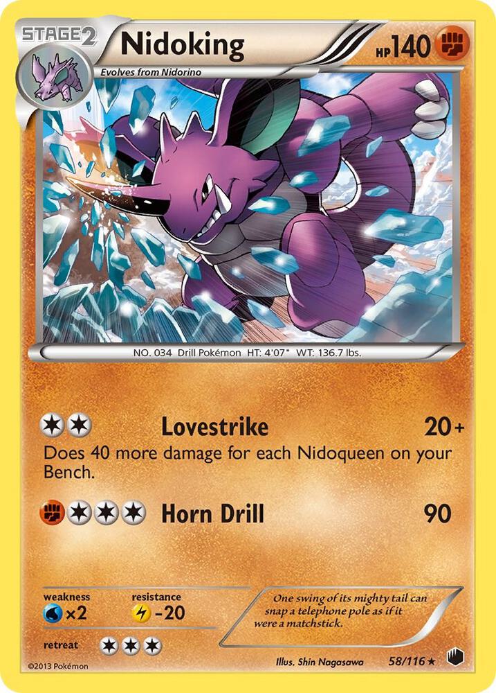 Nidoking [Plasma Freeze] 58/116