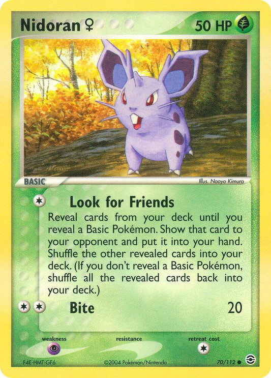Nidoran F [EX FireRed & LeafGreen] 70/112