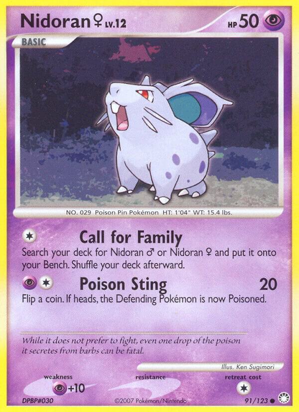 Nidoran F [Mysterious Treasures] 91/123