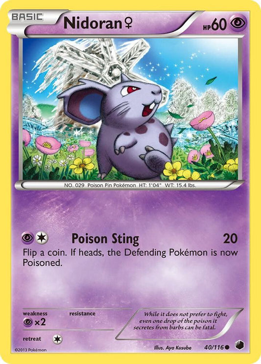 Nidoran F [Plasma Freeze] 40/116