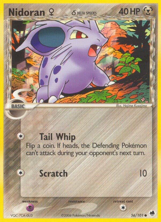 Nidoran F (Delta Species) [Dragon Frontiers] 56/101