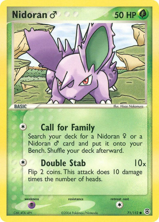 Nidoran M [EX FireRed & LeafGreen] 71/112