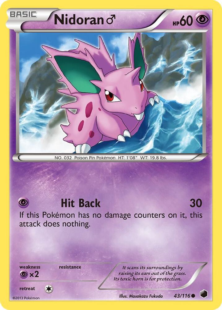 Nidoran M [Plasma Freeze] 43/116