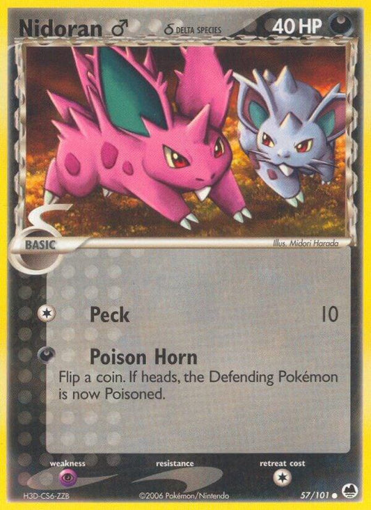 Nidoran M (Delta Species) [Dragon Frontiers] 57/101