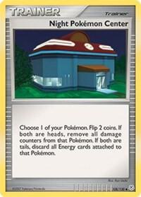 Night Pokemon Center [Diamond and Pearl] 108/130