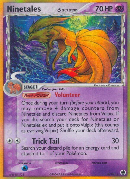 Ninetales (Delta Species) [Dragon Frontiers] 8/101