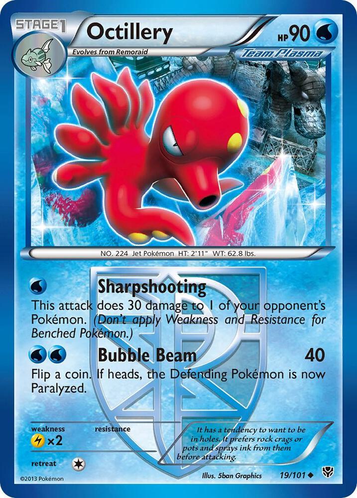 Octillery (Team Plasma) [Plasma Blast] 19/101