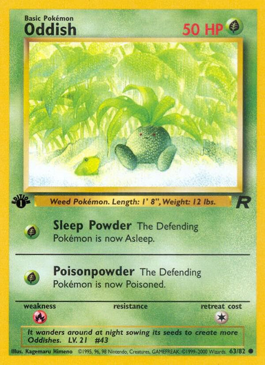 Oddish [Team Rocket] 63/82