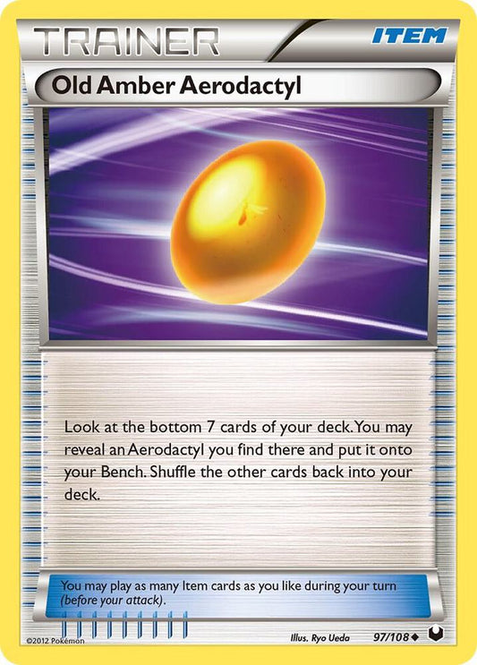 Old Amber Aerodactyl [Dark Explorers] 97/108