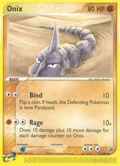 Onix [EX Sandstorm] 71/100