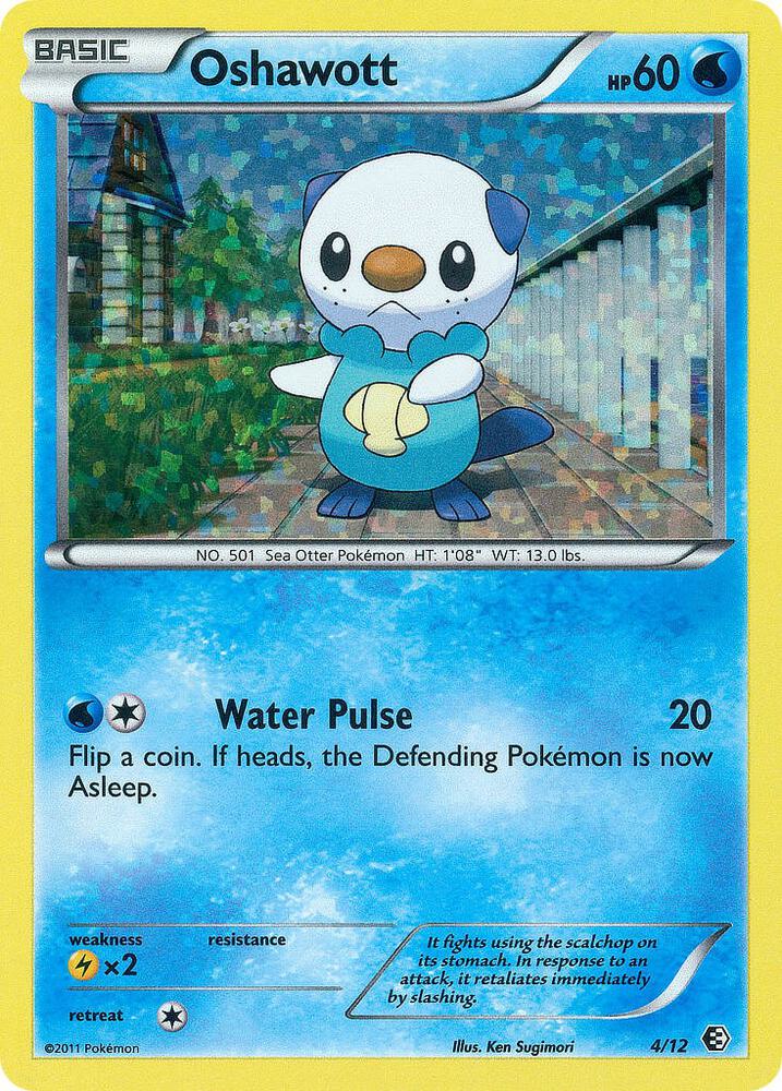 Oshawott - 4/12 [McDonald's Promos 2011] 004/012
