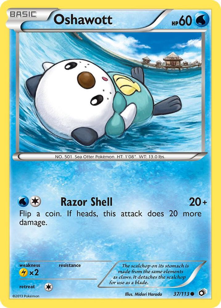 Oshawott [Legendary Treasures] 37/113