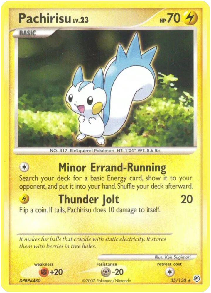 Pachirisu [Diamond and Pearl] 35/130