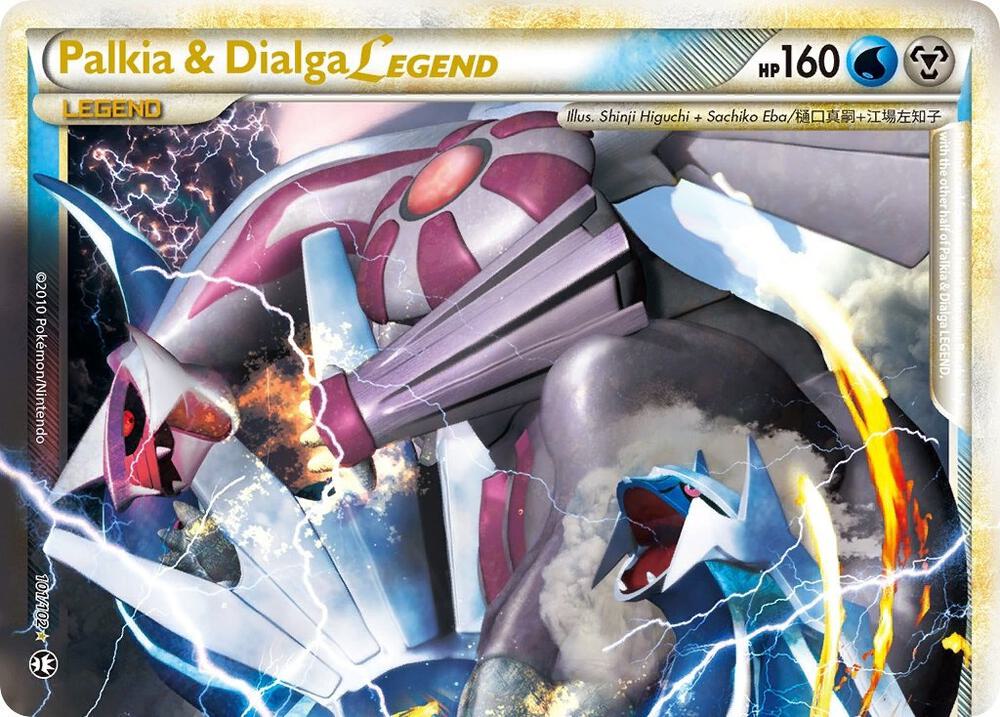 Palkia & Dialga Legend (Top) [Triumphant] 101/102