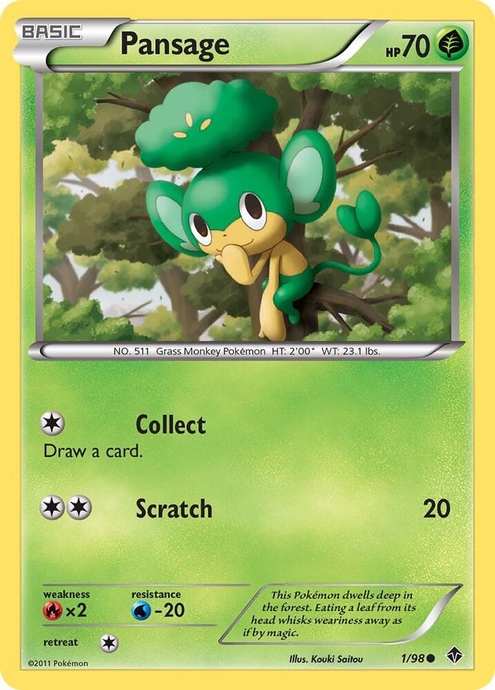 Pansage [Emerging Powers] 1/98
