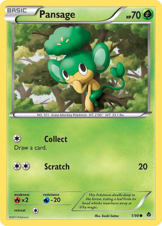 Pansage [Emerging Powers] 1/98