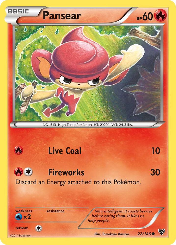 Pansear [XY Base Set] 22/146