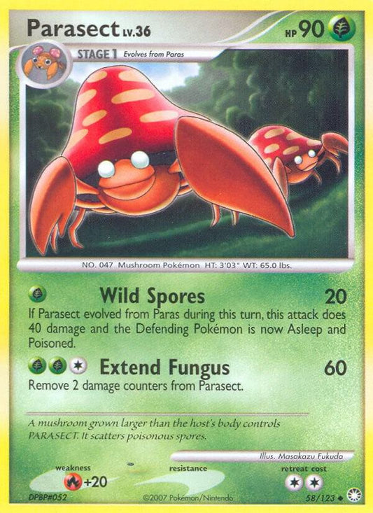 Parasect [Mysterious Treasures] 58/123