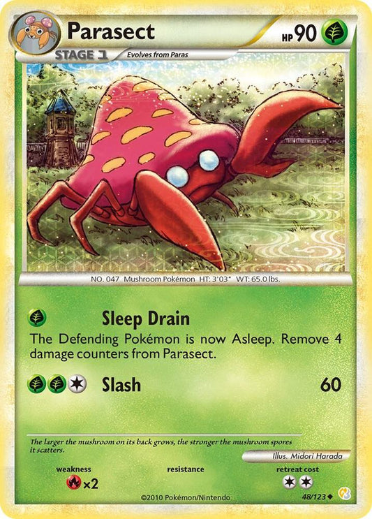 Parasect [HeartGold SoulSilver] 48/123