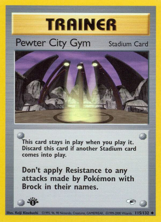 Pewter City Gym [Gym Heroes] 115/132