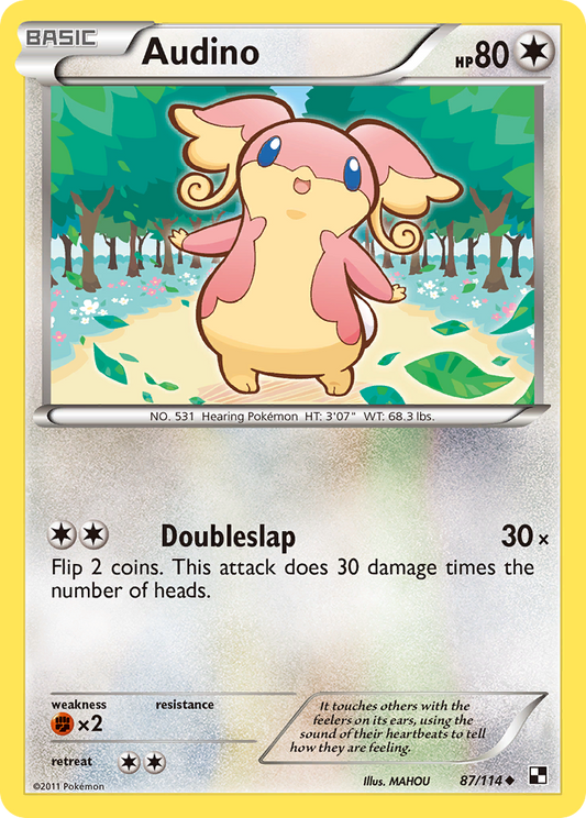 Audino - 87/114 Black & White