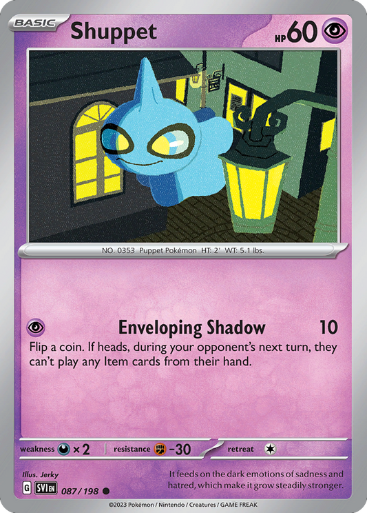 Shuppet - 87/198 Scarlet & Violet