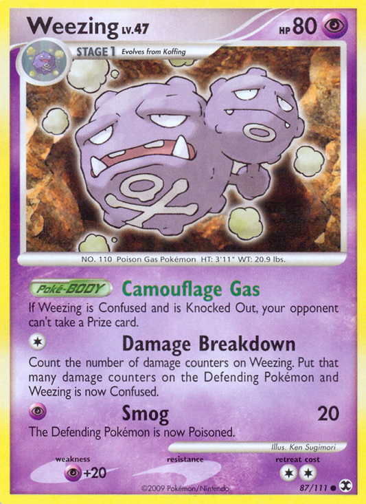 Weezing - 87/111 Rising Rivals