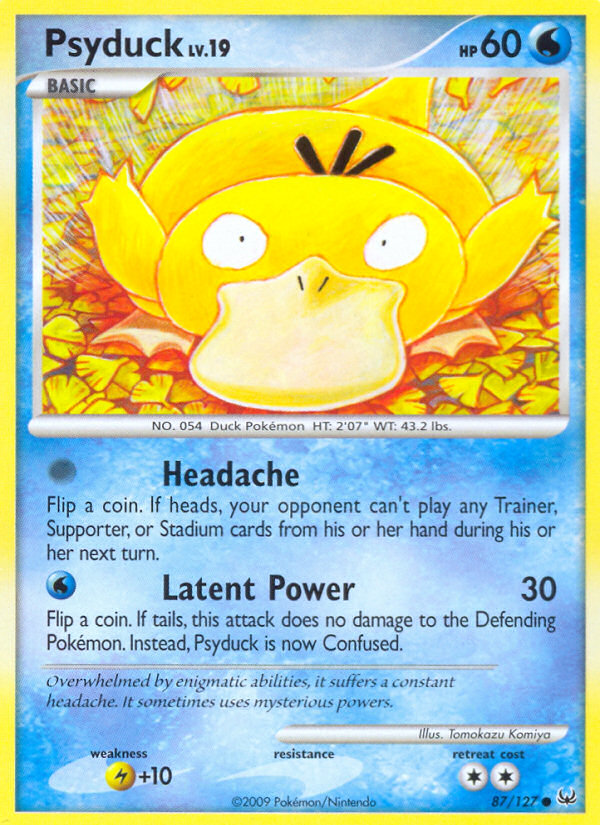 Psyduck - 87/127 Platinum