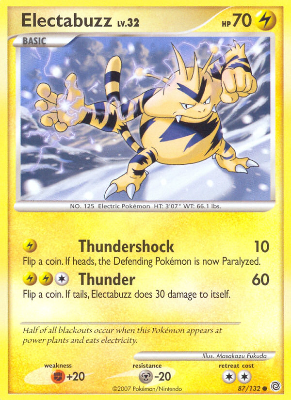 Electabuzz - 87/132 Secret Wonders