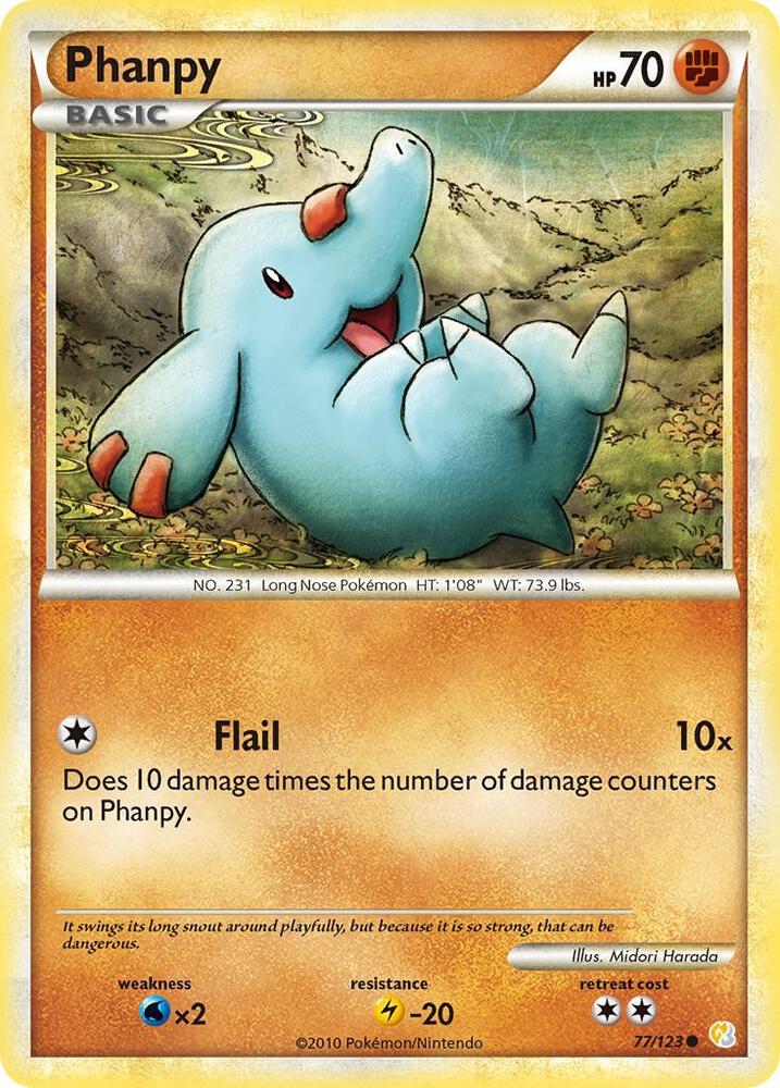 Phanpy [HeartGold SoulSilver] 77/123