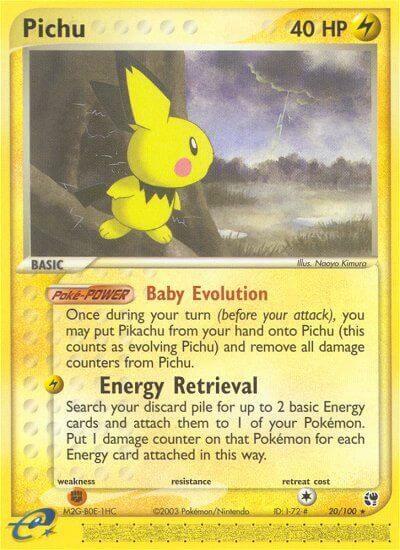 Pichu [Sandstorm] 20/100