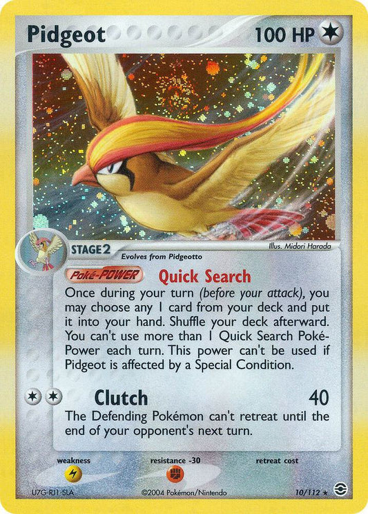 Pidgeot [FireRed & LeafGreen] 10/112