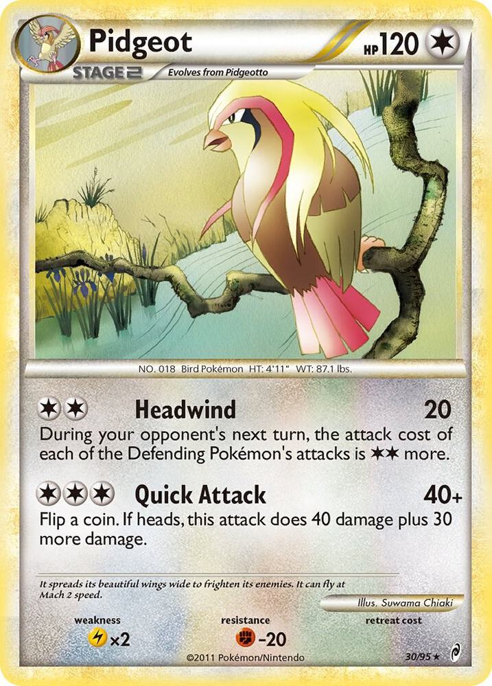 Pidgeot [Call of Legends] 30/95