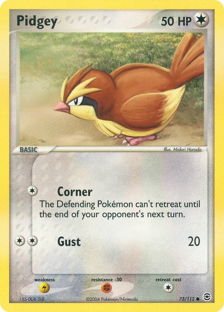 Pidgey [FireRed & LeafGreen] 73/112