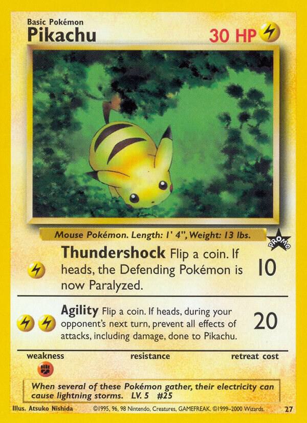 Pikachu (27) [WoTC Promo] 27/53