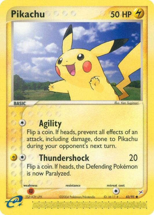 Pikachu [EX Team Magma vs Team Aqua] 43/95