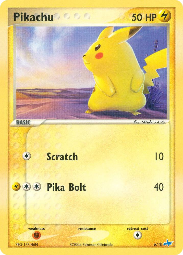 Pikachu [EX Trainer Kit 1: Latias & Latios] 6/10