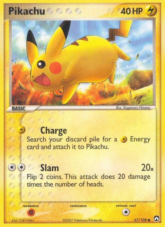 Pikachu [EX Power Keepers] 57/108