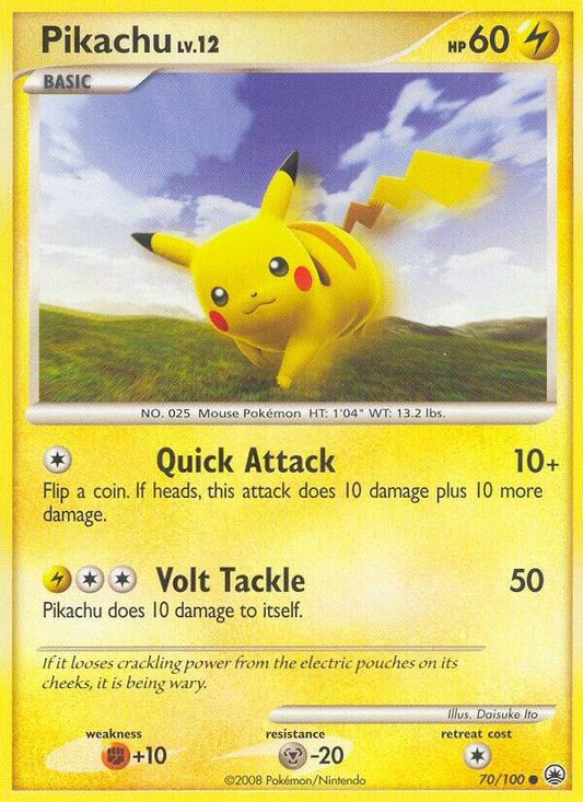 Pikachu [Majestic Dawn] 70/100