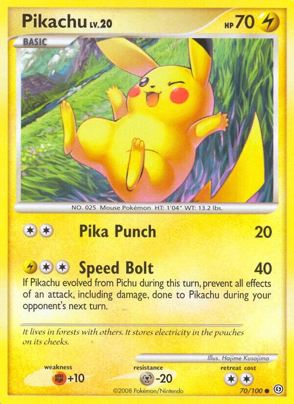 Pikachu [Stormfront] 70/100