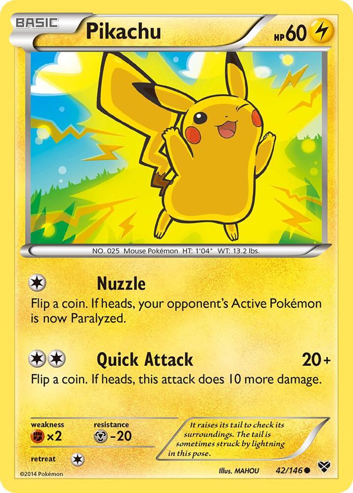 Pikachu [XY Base Set] 42/146