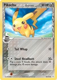 Pikachu (Delta Species) [Holon Phantoms] 79/110