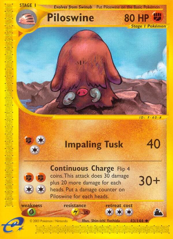 Piloswine (43) [Skyridge] 043/144