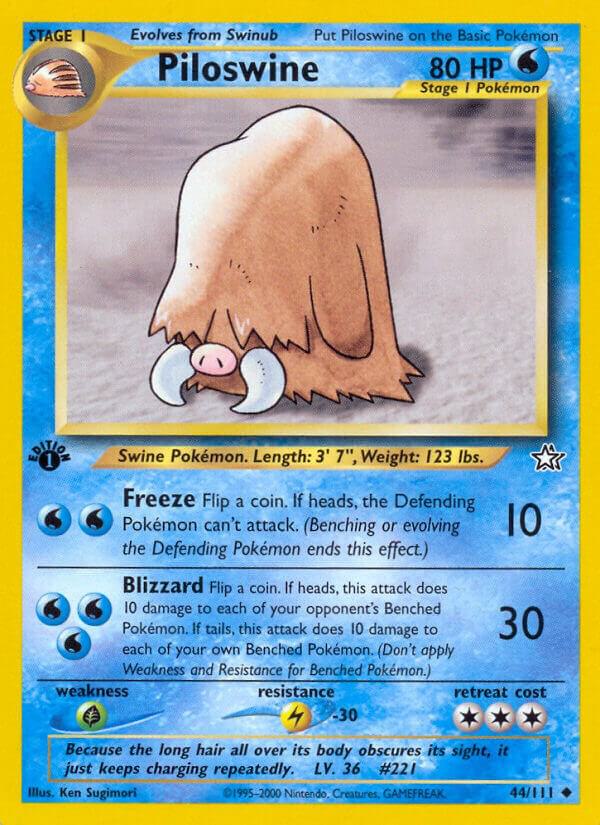Piloswine [Neo Genesis] 044/111