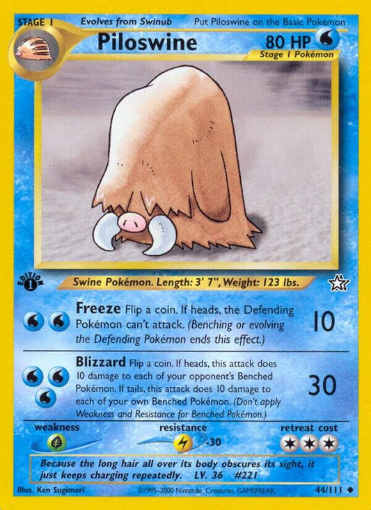 Piloswine [Neo Genesis] 044/111