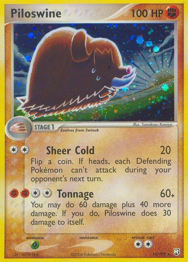 Piloswine [Team Rocket Returns] 13/109