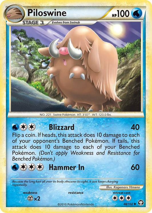 Piloswine [Triumphant] 48/102