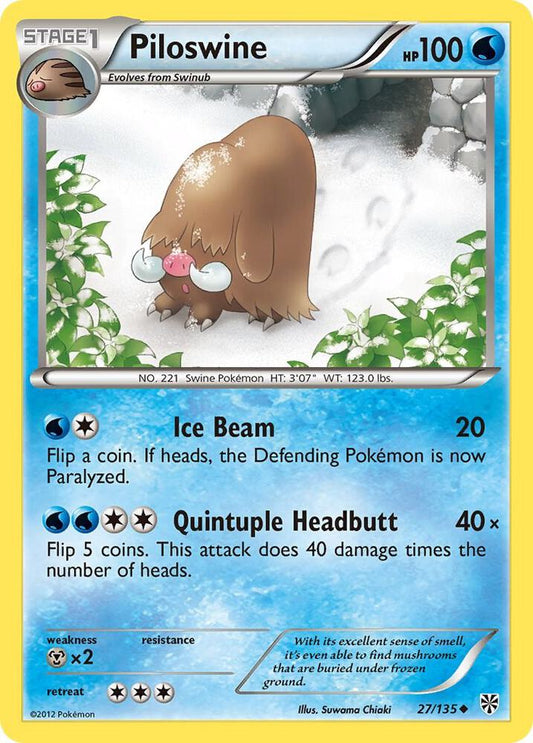 Piloswine [Plasma Storm] 27/135